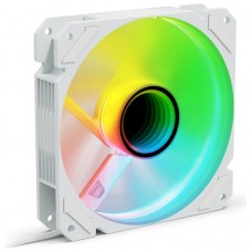 VENTILADOR CAJA SHARKOON MIRROR PWM RGB REVERSE BLANCO en Huesoi