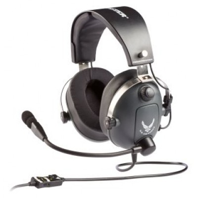 Thrustmaster 4060196 auricular y casco Auriculares Alámbrico Aviación/Control de tráfico aéreo Gris (Espera 4 dias) en Huesoi