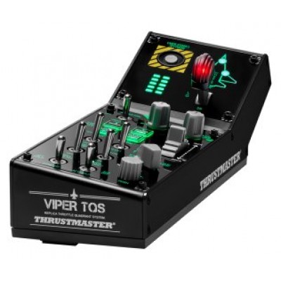 Thrustmaster VIPER Panel Negro USB Joystick/Palanca de control lateral + cuadrante de aceleración PC (Espera 4 dias) en Huesoi