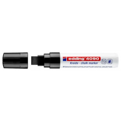 MARCADOR TIZA LIQUIDA GRUESO 4090 NEGRO EDDING 4090-001 (MIN5) (Espera 4 dias) en Huesoi