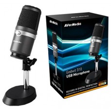 AVerMedia AM310 Micrófono para PC Negro, Plata (Espera 4 dias) en Huesoi