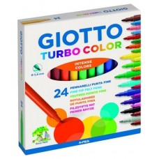 ESTUCHE 24 ROTULADORES TURBO COLOR GIOTTO F417000 (Espera 4 dias) en Huesoi