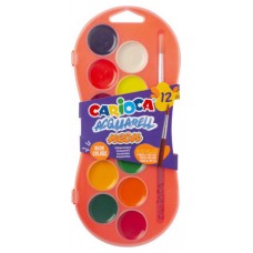 ESTUCHE ACUARELAS NEON 12 COLORES CARIOCA 42406 (Espera 4 dias) en Huesoi