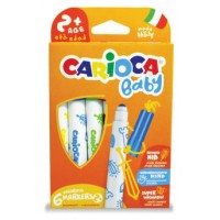 CAJA 6 ROTULADORES VALOROUS MARKER CARIOCA BABY 42813 (Espera 4 dias) en Huesoi