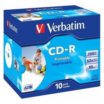 CD VERBATIM PRINT 700MB 10U en Huesoi