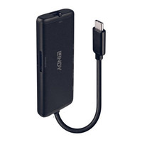 Lindy 43358 base para port&aacute;til y replicador de puertos Al&aacute;mbrico USB 3.2 Gen 1 (3.1 Gen 1) Type-C Negro (Espera 4 dias) en Huesoi