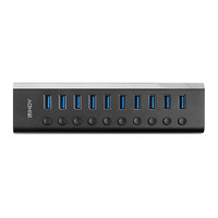 Lindy 43370 hub de interfaz USB 3.2 Gen 1 (3.1 Gen 1) Type-B 5000 Mbit/s Negro (Espera 4 dias) en Huesoi