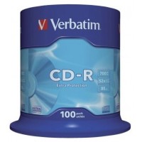 CD VERBATIM DATALIFE 700MB 100U en Huesoi