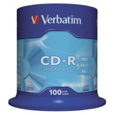 CD VERBATIM DATALIFE 700MB 100U en Huesoi