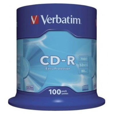 CD VERBATIM DATALIFE 700MB 100U en Huesoi