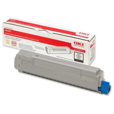 OKI Toner C-8600/8800 Negro en Huesoi