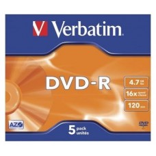 DVD-R VERBATIM 4.7GB 5U en Huesoi