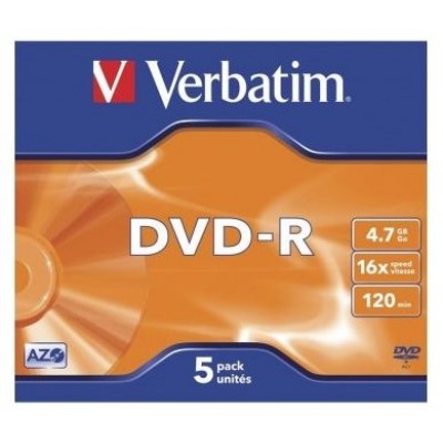 DVD-R VERBATIM 4.7GB 5U en Huesoi