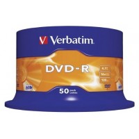DVD-R VERBATIM 4.7GB 50U en Huesoi