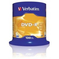 DVD-R VERBATIM 4.7GB 100U en Huesoi