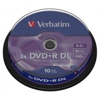 VERB-DVD+R DC 8.5GB 10U en Huesoi