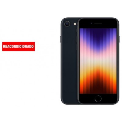 APPLE iPHONE SE 2022 128GB NEGRO REACONDICIONADO GRADO A (Espera 4 dias) en Huesoi