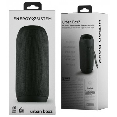 ALTAVOZ BLUETOOTH PORTABLE ENERGY SISTEM URBAN BOX 2 en Huesoi