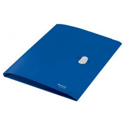 CARPETA POLIPROPILENO 3 SOLAPAS Y CIERRE BROCHE GIRATORIO A4 RECYCLE AZUL LEITZ 46220035 (Espera 4 dias) en Huesoi