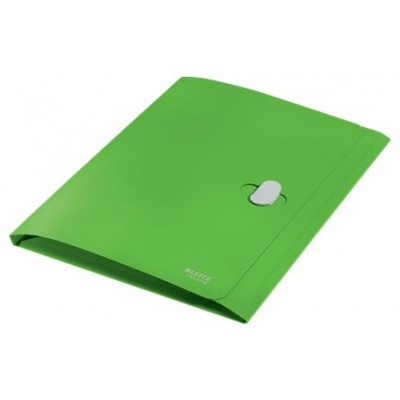 CARPETA POLIPROPILENO 3 SOLAPAS Y CIERRE BROCHE GIRATORIO A4 RECYCLE VERDE LEITZ 46220055 (Espera 4 dias) en Huesoi