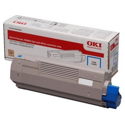 OKI Toner-C823/833/843-Cyan en Huesoi