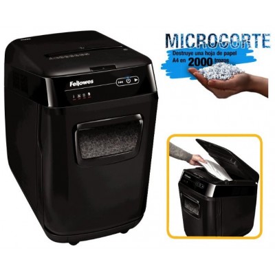 DESTRUCTORA AUTOMAX 200M FELLOWES 4656301 (Espera 4 dias) en Huesoi