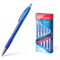 BOLÍGRAFO DE GEL AUTOMÁTICO R-301 ORIGINAL GEL MATIC&GRIP, COLOR DE LA TINTA AZUL ERICH KRAUSE 46814 (MIN12) (Espera 4 dias) en Huesoi