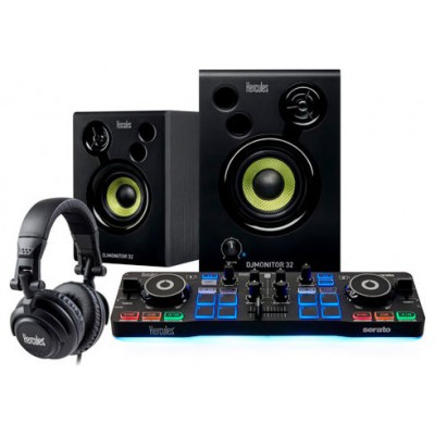 Hercules DJStarter Kit controlador dj Negro (Espera 4 dias) en Huesoi