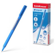 FINELINER LIQUID F-20, COLOR DE LA TINTA AZUL ERICH KRAUSE 47969 (MIN12) (Espera 4 dias) en Huesoi