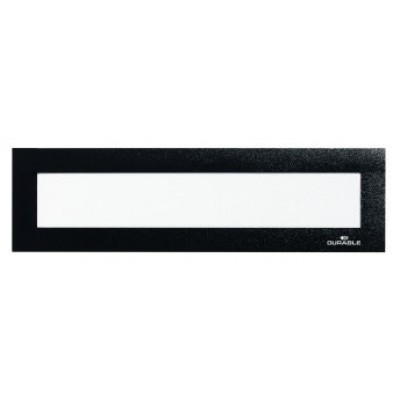 PACK 5 MARCOS INFORMATIVOS DURAFRAME MAGNETIC TOP 236X66MM NEGRO DURABLE 498601 (Espera 4 dias) en Huesoi