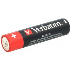 VERBATIM PILAS ALCALINAS AAA-LR03 -PACK 10U- en Huesoi