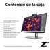 HP Monitor Z24m G3 / 23,8" / QHD / HDMI-DisplayPort-USB(A)-USB(B) / Regulable Altura en Huesoi