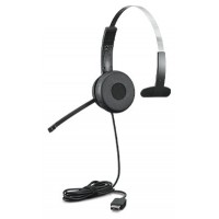 HEADSET USB LENOVO 100 MONO, CABLE 1.8m COLOR NEGRO en Huesoi