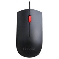 RATON LENOVO ESSENTIAL USB-A NEGRO en Huesoi