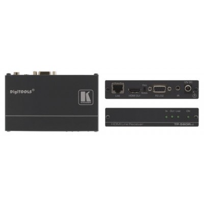 Kramer Electronics TP-580RXR extensor audio/video Receptor AV Negro (Espera 4 dias) en Huesoi