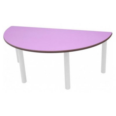MESA SEMIREDONDA 120 CM (TALLA 4-6) HAYA MOBEDUC 500618B184 (Espera 4 dias) en Huesoi
