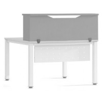 MODULO RECEPCION ALTILLO 100CM GRIS / GRIS. MEDIDAS 100X40X30CM. (MESA NO INCLUIDA EN EL PRECIO, SE COMPRA APARTE) ROCADA 5010AN02 (Espera 4 dias) en Huesoi