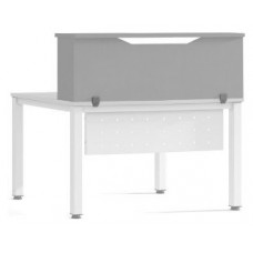 MODULO RECEPCION ALTILLO 100CM GRIS / GRIS. MEDIDAS 100X40X30CM. (MESA NO INCLUIDA EN EL PRECIO, SE COMPRA APARTE) ROCADA 5010AN02 (Espera 4 dias) en Huesoi