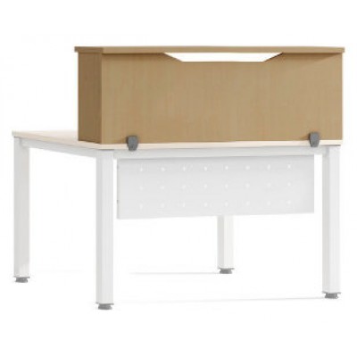 MODULO RECEPCION ALTILLO 100CM ROBLE / ROBLE. MEDIDAS 100X40X30CM. (MESA NO INCLUIDA EN EL PRECIO, SE COMPRA APARTE) ROCADA 5010AR08 (Espera 4 dias) en Huesoi