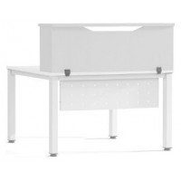 MODULO RECEPCION ALTILLO 100CM BLANCO / BLANCO. MEDIDAS 100X40X30CM. (MESA NO INCLUIDA EN EL PRECIO, SE COMPRA APARTE) ROCADA 5010AW04 (Espera 4 dias) en Huesoi