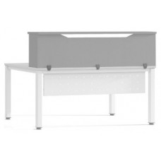 MODULO RECEPCION ALTILLO 140CM GRIS / GRIS. MEDIDAS 140X40X30CM. (MESA NO INCLUIDA EN EL PRECIO, SE COMPRA APARTE) ROCADA 5014AN02 (Espera 4 dias) en Huesoi