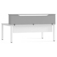 MODULO RECEPCION ALTILLO 180CM GRIS / GRIS MEDIDAS 180X40X30CM. (MESA NO INCLUIDA EN EL PRECIO, SE COMPRA APARTE) ROCADA 5018AN02 (Espera 4 dias) en Huesoi