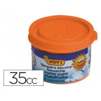 ESTUCHE TÉMPERA ESCOLAR 5 BOTES 35 ML - NARANJA JOVI 50306 (Espera 4 dias) en Huesoi