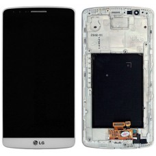 Pant. Táctil + LCD + Marco LG G3 D850/D855 Blanca (Espera 2 dias) en Huesoi