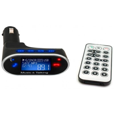 Reproductor MP3 USB/MicroSD + Transmisor FM Coche (Espera 2 dias) en Huesoi
