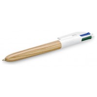 BOLÍGRAFO 4 COLORES WOOD BIC 508964 (MIN12) (Espera 4 dias) en Huesoi