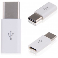 Adaptador USB 3.1 Tipo C Macho a MicroUSB 5 Pines Hembra (Espera 2 dias) en Huesoi