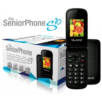 Teléfono Biwond S10 Dual SIM SeniorPhone  Negro (Espera 2 dias) en Huesoi