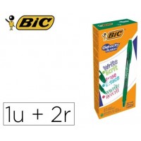 BOLIGRAFO DE GEL BORRABLE VERDE BIC 516531 (MIN12) (Espera 4 dias) en Huesoi