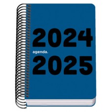 AGENDA ESCOLAR 2024-2025 TAMAÑO A6 TAPA POLIPROPILENO  DÍA PÁGINA MEMORY BASIC AZUL DOHE 51763 (Espera 4 dias) en Huesoi